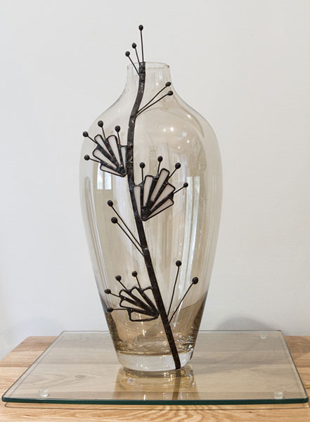 Tall Deco Vase