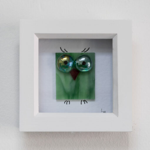 Twit-Twoo warm green owl