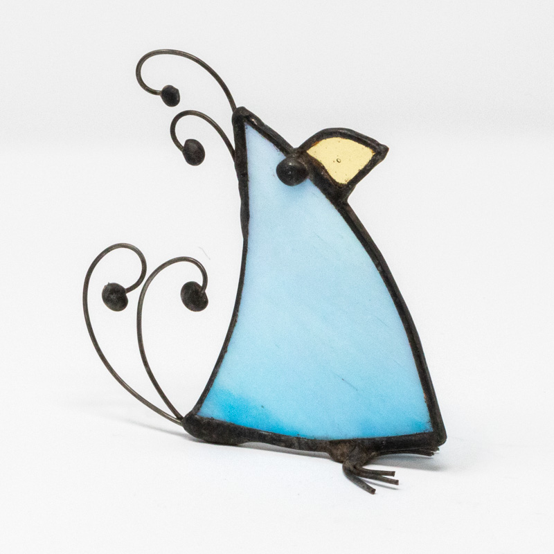 Edward the Quirky Bird | Orchid Stained Glass, Fareham