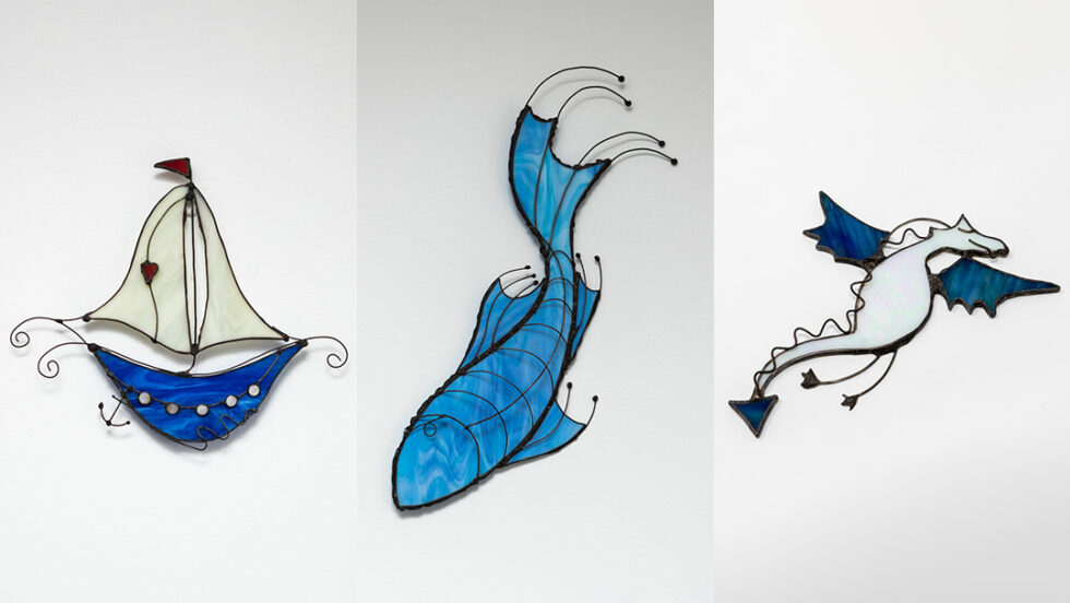 Stained glass wall art to brighten your home Orchid Stained Glass